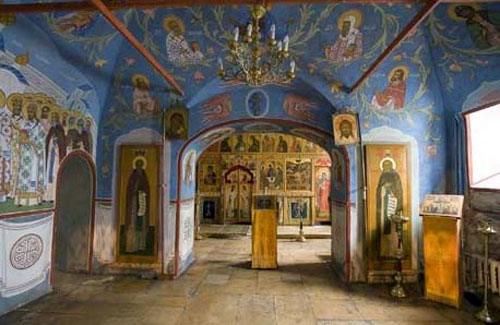 Интерьер храма святителя Николая в Кленниках на Маросейке